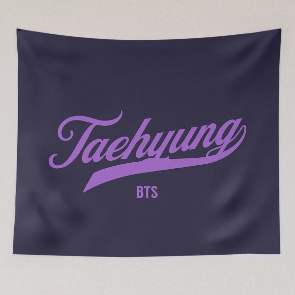 Item preview, BTS Kim Taehyung V varsity baseball purple designed and sold by Morcawork.