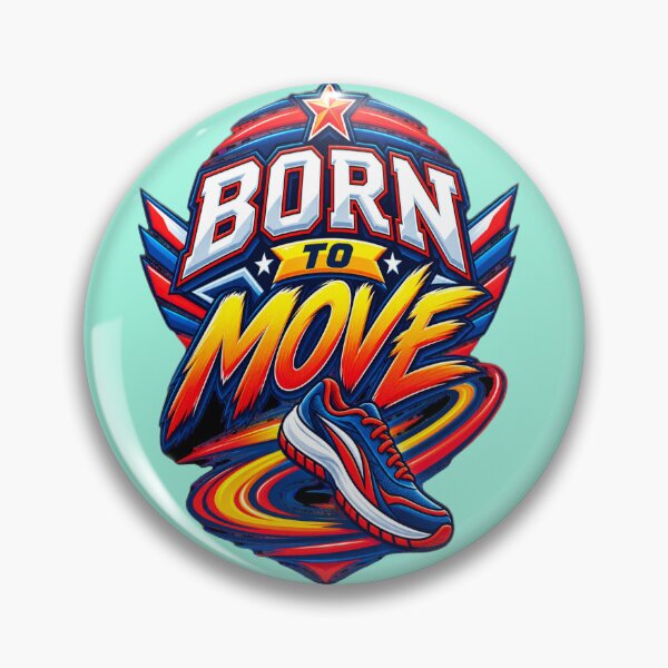 Item preview, Born to Move Athletic Running Design designed and sold by Liyana House.