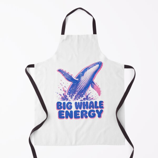 Item preview, Moby Dick Big Whale Energy - Neon Breach designed and sold by Fenay Designs.