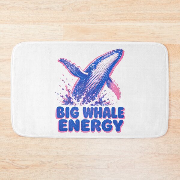 Item preview, Moby Dick Big Whale Energy - Neon Breach designed and sold by Fenay Designs.
