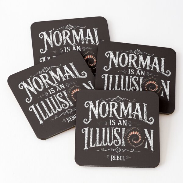 Item preview, Normal Is An Illusion designed and sold by original rebel.