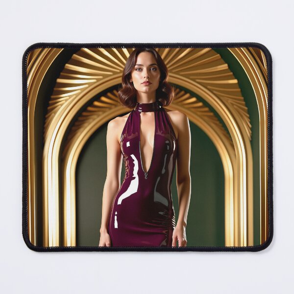 Artikelvorschau, Latex Kleid – Luxus Gothic Mode Kunst entworfen und verkauft von Magic-Reality.