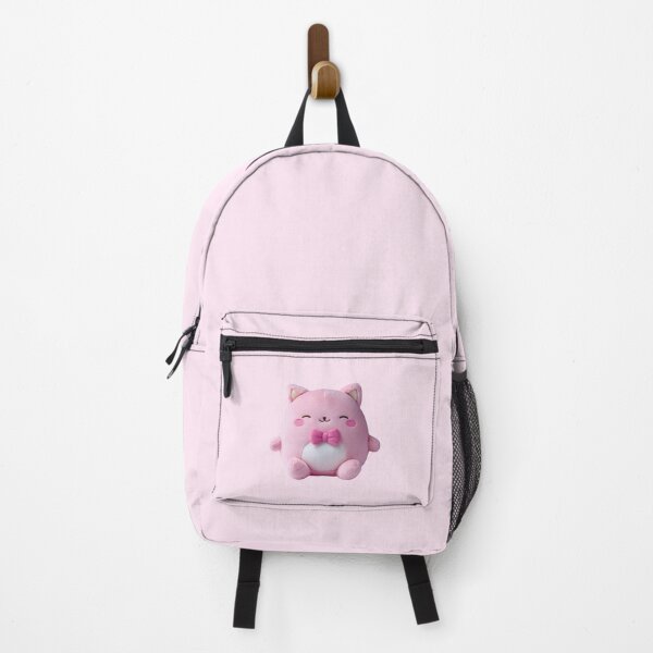 Item preview, Kawaii Pink Cat Plush Character designed and sold by jianina-alondra.