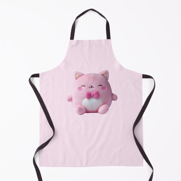 Item preview, Kawaii Pink Cat Plush Character designed and sold by jianina-alondra.