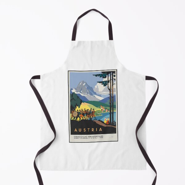 Item preview, Vintage Travel Poster Austria designed and sold by pan-tien.