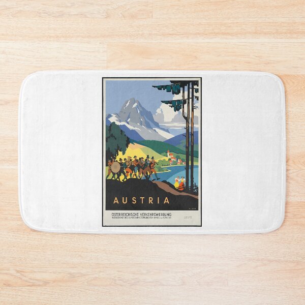 Item preview, Vintage Travel Poster Austria designed and sold by pan-tien.