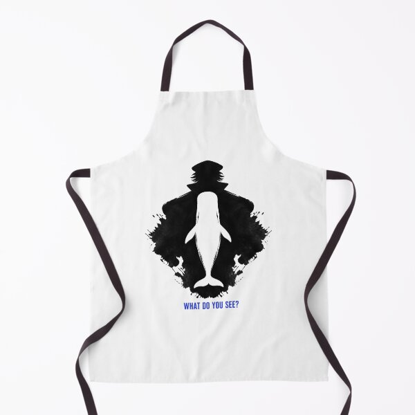 Item preview, Moby Dick What Do You See? - Captain or Whale Inkblot designed and sold by Fenay Designs.