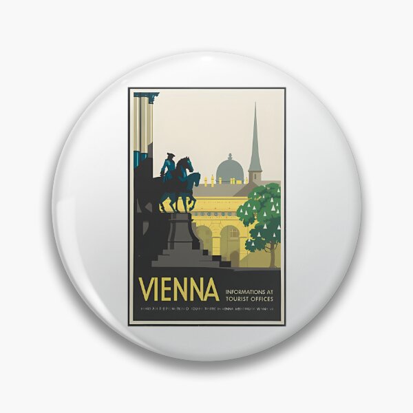 Item preview, Vintage Travel Poster Vienna designed and sold by pan-tien.