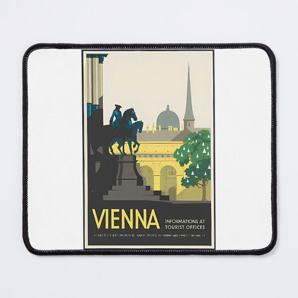 Item preview, Vintage Travel Poster Vienna designed and sold by pan-tien.