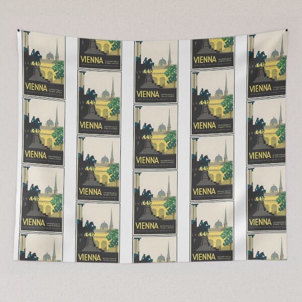 Item preview, Vintage Travel Poster Vienna designed and sold by pan-tien.