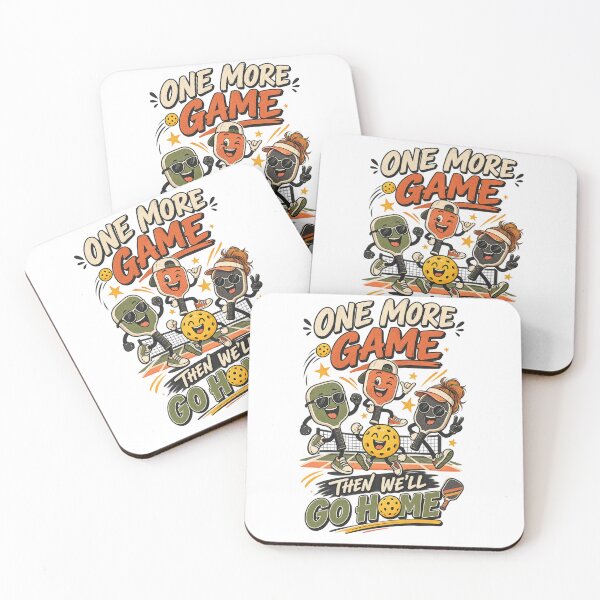 Item preview, Funny Pickleball Paddle Squad Cartoon - One More Game Then Home designed and sold by @SHINTOSARTSTORE.