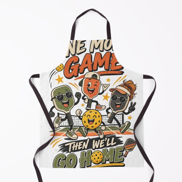 Item preview, Funny Pickleball Paddle Squad Cartoon - One More Game Then Home designed and sold by @SHINTOSARTSTORE.
