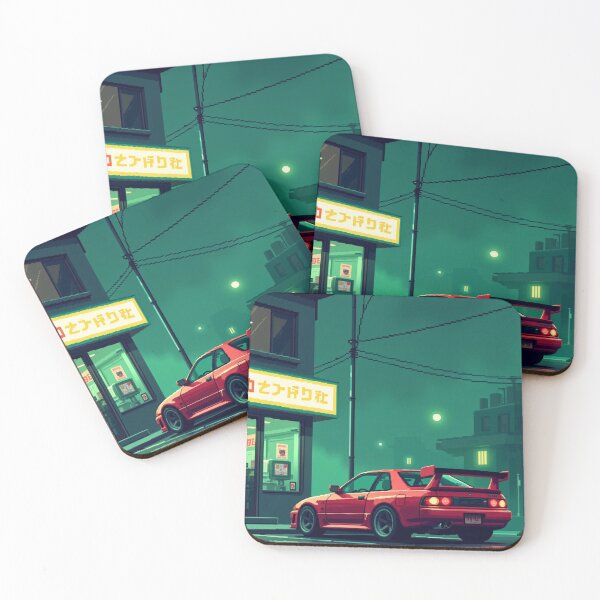 Item preview, Midnight Tokyo Retro Sports Car Japan designed and sold by grzezzz.