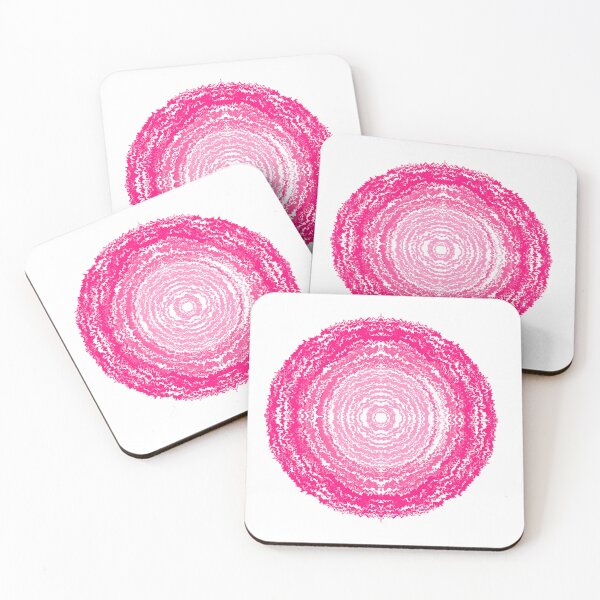 Artikelvorschau, Abstraktes rosa Kreismuster entworfen und verkauft von LittleHappiness by Kamollak .