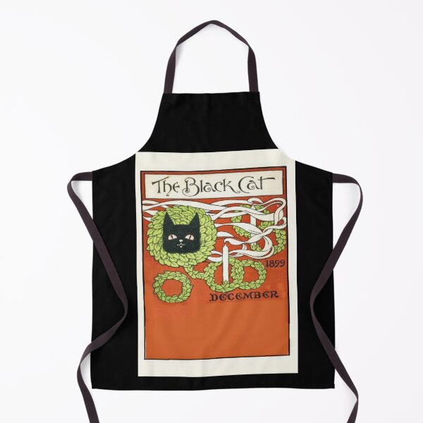 Item preview, The black cat celebrates Christmas designed and sold by stevepaint.