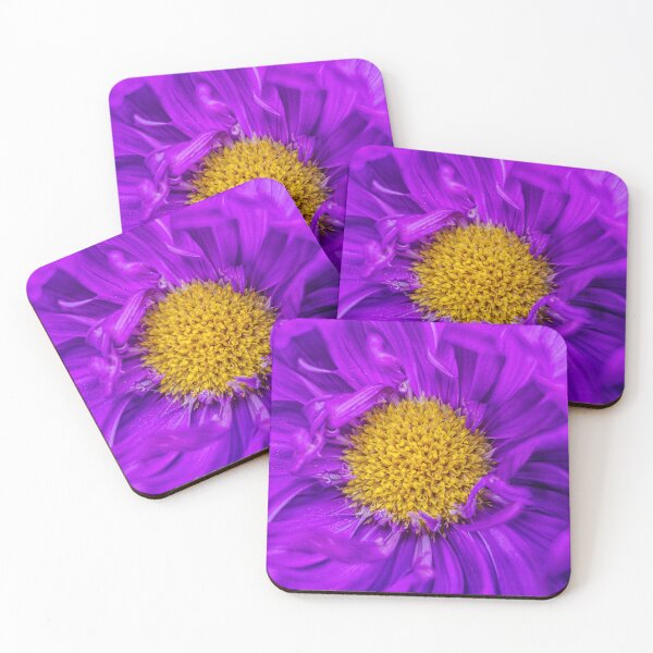 Item preview, Golden Core in Violet Petals designed and sold by MariaAbaza.