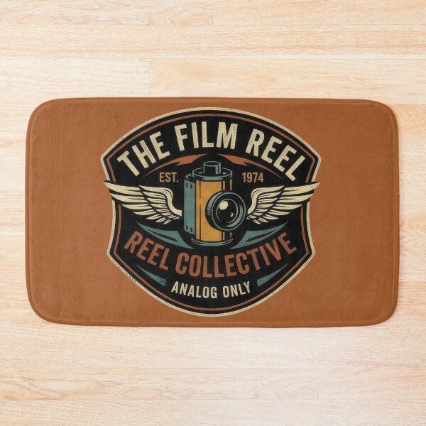 Item preview, The Film Reel Collective - Vintage Analog Photography Emblem designed and sold by TontikDesign.