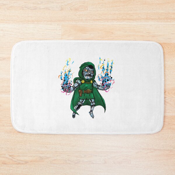 Item preview, Cute Chibi Doctor Doom Art – Playful Villain Graphic Tee & Stickers | Limited Edition designed and sold by mj4art.
