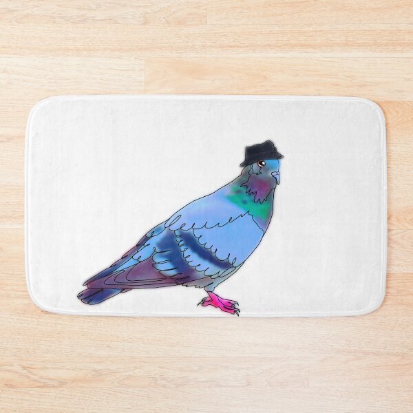 Item preview, Penny the pigeon in bowler hat - animalzinhats  designed and sold by Ashley’sAnimalz.