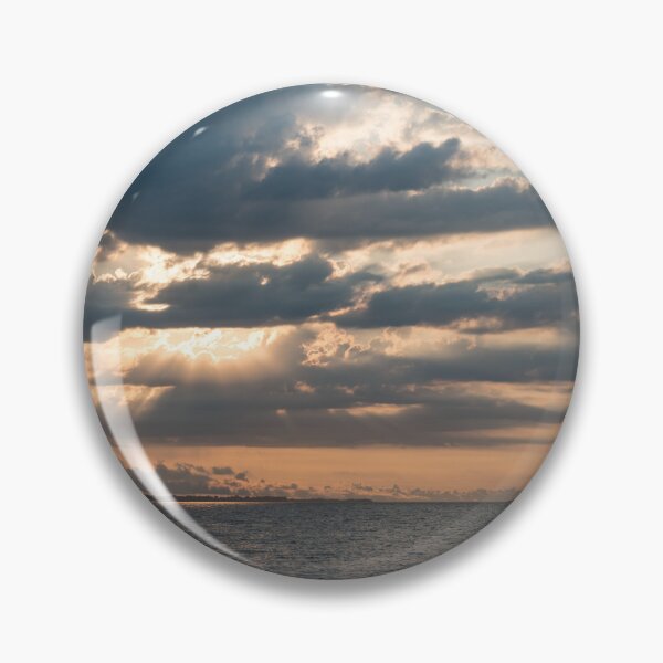 Item preview, Dramatic Skyscape and Godrays over the Ocean at Sunset designed and sold by Georgia Mizuleva.