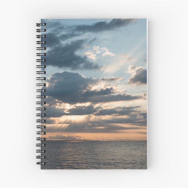 Item preview, Dramatic Skyscape and Godrays over the Ocean at Sunset designed and sold by Georgia Mizuleva.