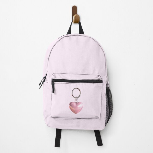 Item preview, Glossy Pink Heart Keychain Charm designed and sold by jianina-alondra.