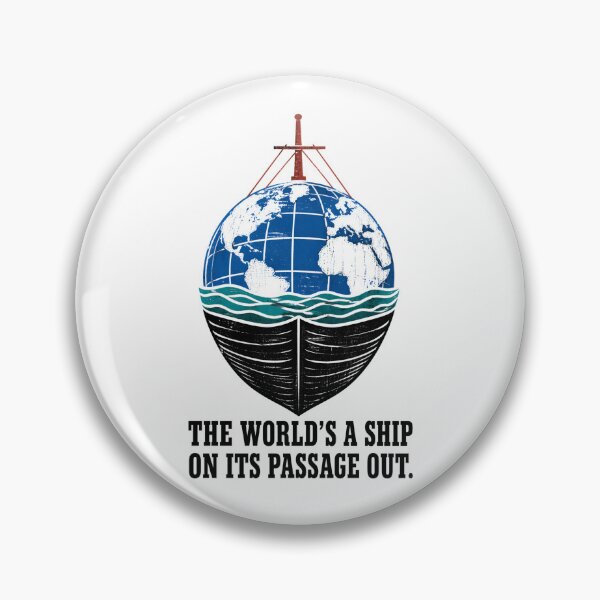 Item preview, Moby Dick: The World's a Ship on Its Passage Out designed and sold by Fenay Designs.