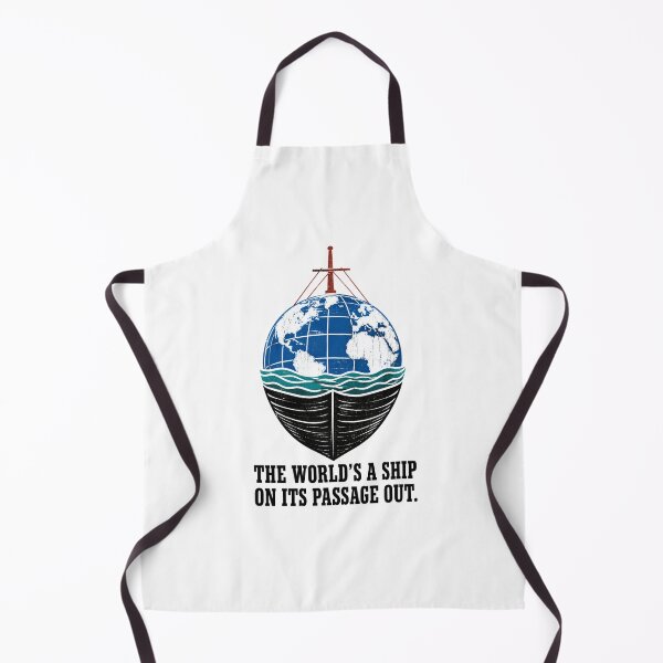Item preview, Moby Dick: The World's a Ship on Its Passage Out designed and sold by Fenay Designs.