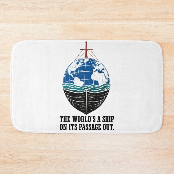 Item preview, Moby Dick: The World's a Ship on Its Passage Out designed and sold by Fenay Designs.