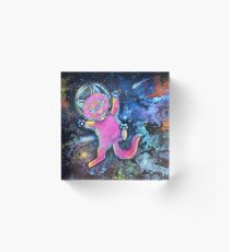 Lost in Space Acrylic Block