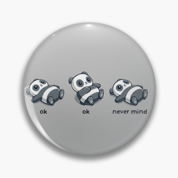 Item preview, Little Panda – OK, OK, Never Mind Funny Cute Panda Design designed and sold by RajDeals.