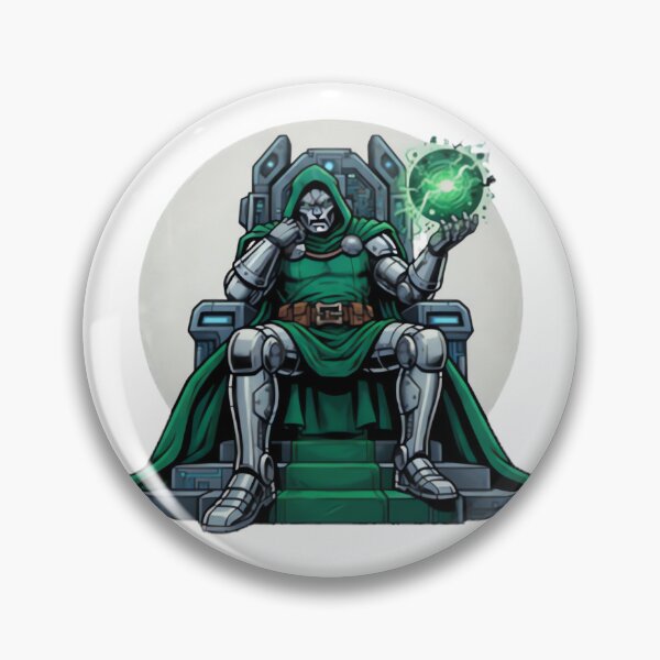 Item preview, Doctor Doom Marvel Villain Retro Comic Art - Latverian Monarch Graphic Design | ⭐⭐⭐⭐⭐ designed and sold by mj4art.