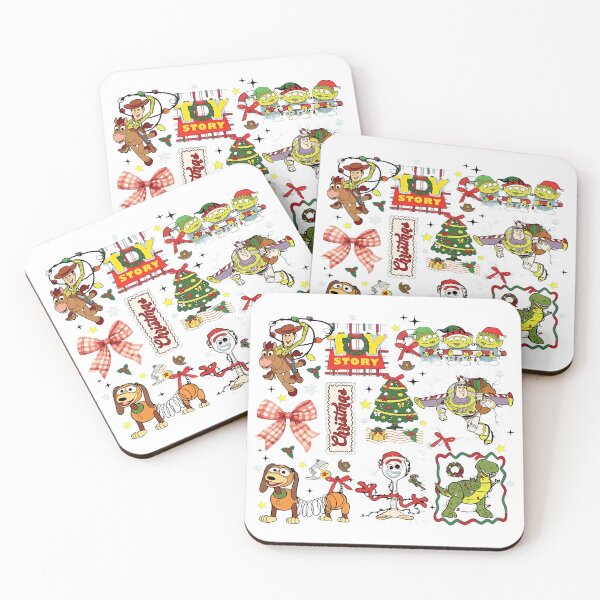 Item preview, Christmas Toy Story Characters Festive Cartoon Holiday Illustration designed and sold by SamuelRow44384.