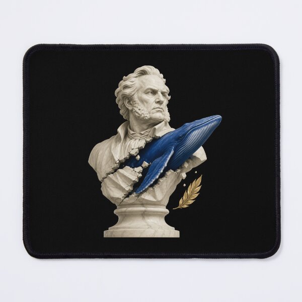 Item preview, Moby Dick Marble Muse - Blue Whale Breaks Free designed and sold by Fenay Designs.