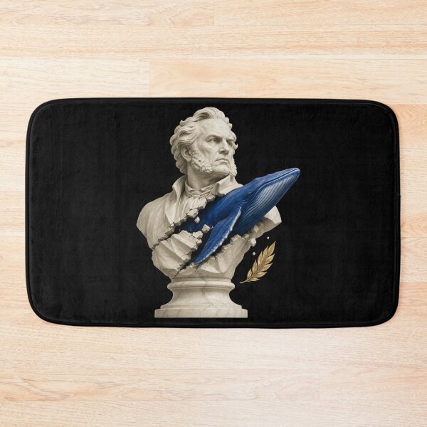 Item preview, Moby Dick Marble Muse - Blue Whale Breaks Free designed and sold by Fenay Designs.