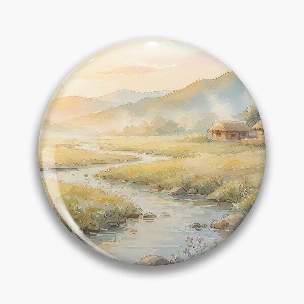 Item preview, Nostalgia of Home: Where the Clear Stream Whispers Old Stories designed and sold by SOOstudio73.