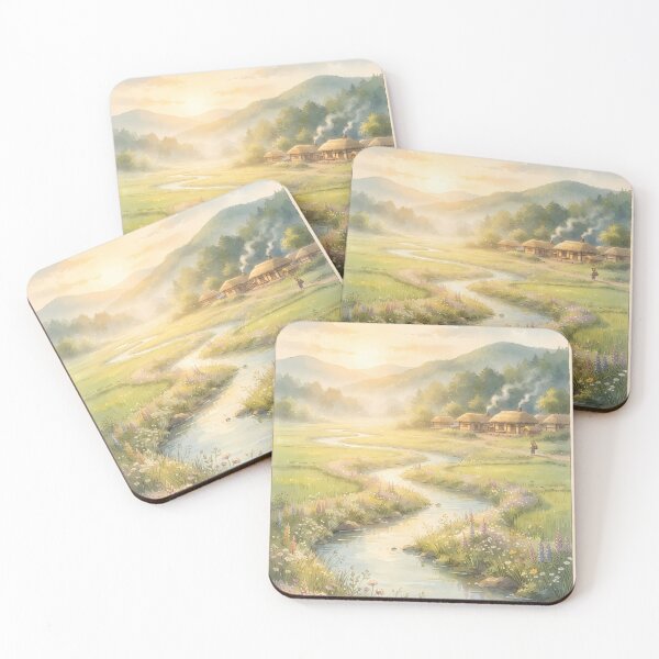 Item preview, Nostalgia of Home: Where the Clear Stream Whispers Old Stories designed and sold by SOOstudio73.