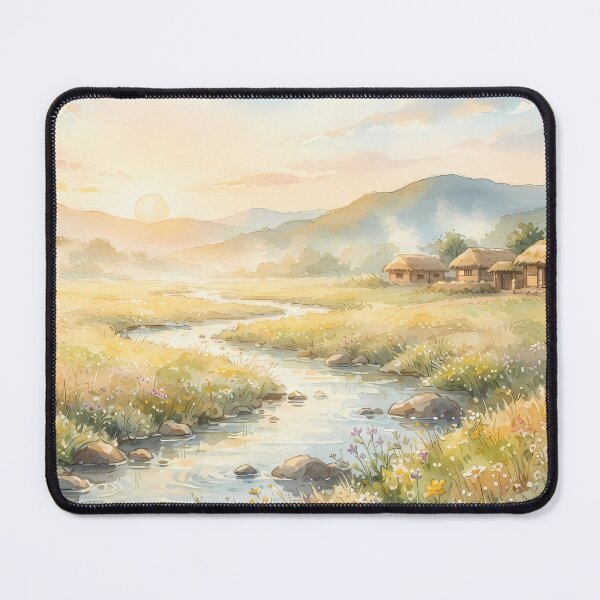 Item preview, Nostalgia of Home: Where the Clear Stream Whispers Old Stories designed and sold by SOOstudio73.