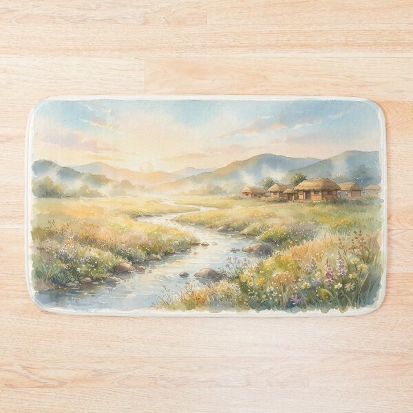 Item preview, Nostalgia of Home: Where the Clear Stream Whispers Old Stories designed and sold by SOOstudio73.