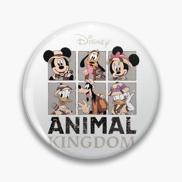 Item preview, Vintage Disney Animal Kingdom Safari Character Collage Design designed and sold by BrittanyB44730.