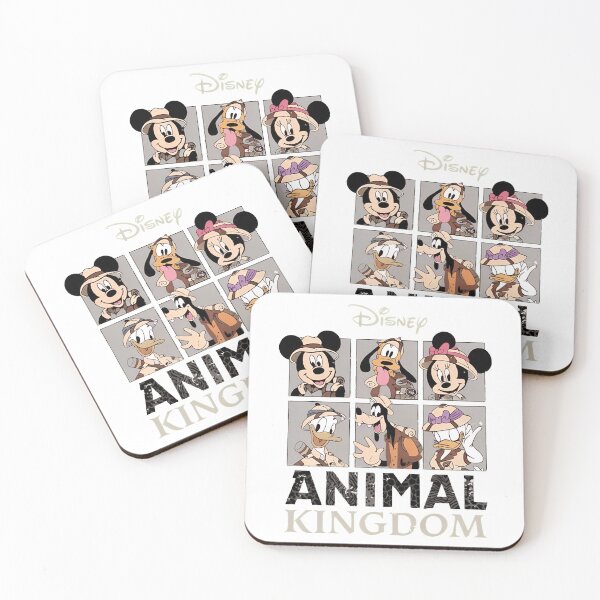 Item preview, Vintage Disney Animal Kingdom Safari Character Collage Design designed and sold by BrittanyB44730.