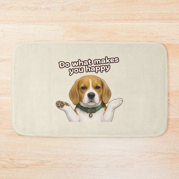 Item preview, Bak Tueng...Whatever Works | Funny Deadpan Beagle Character designed and sold by CosmicQuietStudio.