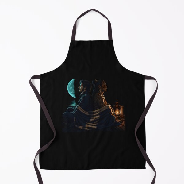 Item preview, Moby Dick Ishmael and Queequeg - Moonlit Brotherhood designed and sold by Fenay Designs.