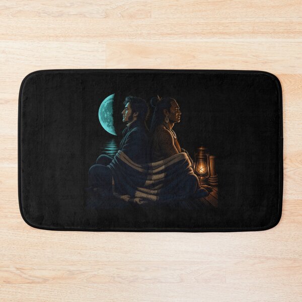 Item preview, Moby Dick Ishmael and Queequeg - Moonlit Brotherhood designed and sold by Fenay Designs.