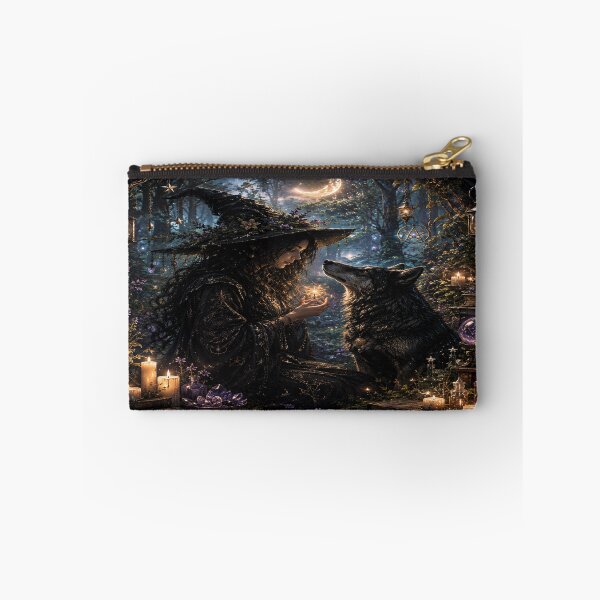 Item preview, Witch & Wolf – Enchanted Moonlit Forest designed and sold by Losthope Creations.