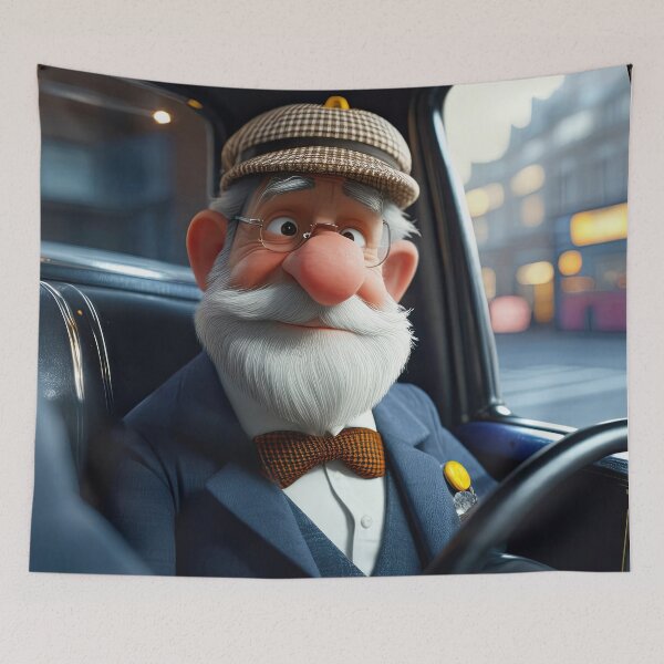 Item preview, Old Fart as a London Black Cab Taxi Driver designed and sold by Colin Bentham.