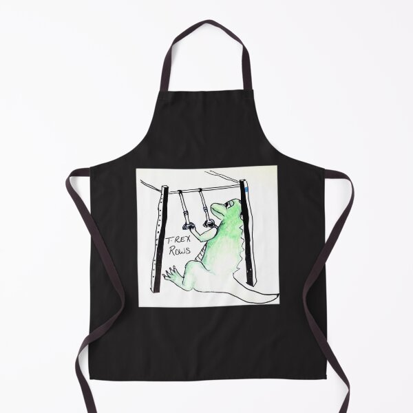 Item preview, T-Rex Rows Funny Gym Dinosaur Weightlifting Workout Design | ⭐⭐⭐⭐⭐ designed and sold by theSunrise.