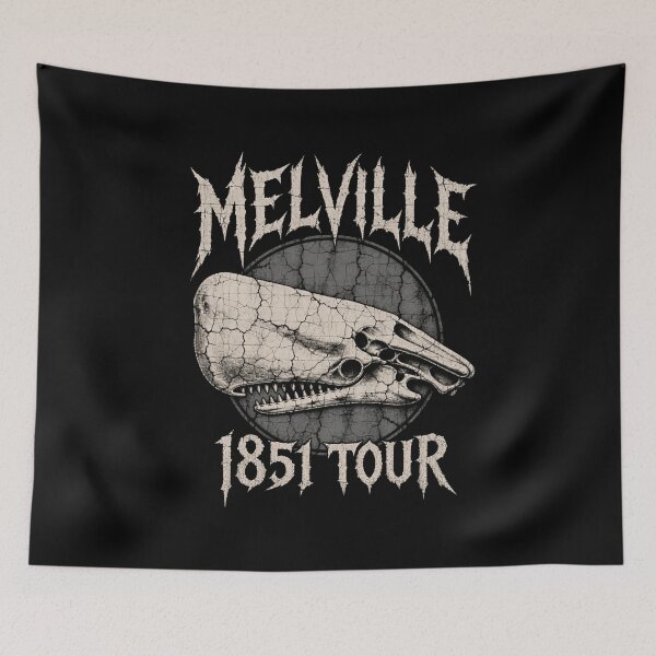 Item preview, Moby Dick Melville 1851 Tour - Whale Skull Metal designed and sold by Fenay Designs.
