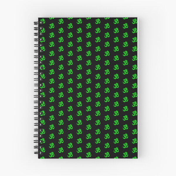 Item preview, Minimalist Lime Om Meditation Symbol designed and sold by pattern-archive.