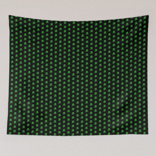 Item preview, Minimalist Lime Om Meditation Symbol designed and sold by pattern-archive.